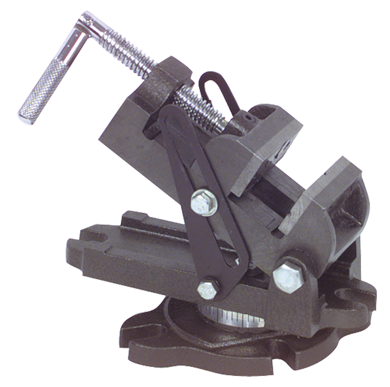 Quality Import HX51P350AS Angle Swivel Vise - Model P350AS-3" Jaw Width