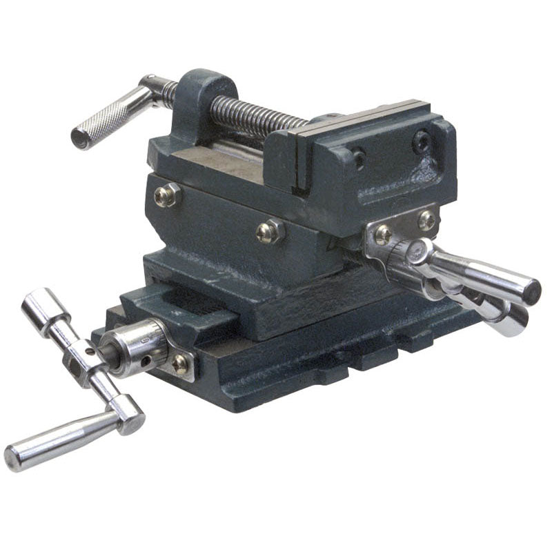 Quality Import HX51TCV4 2-Way Cross Slide Vise - Model TCV4-4" Jaw Width