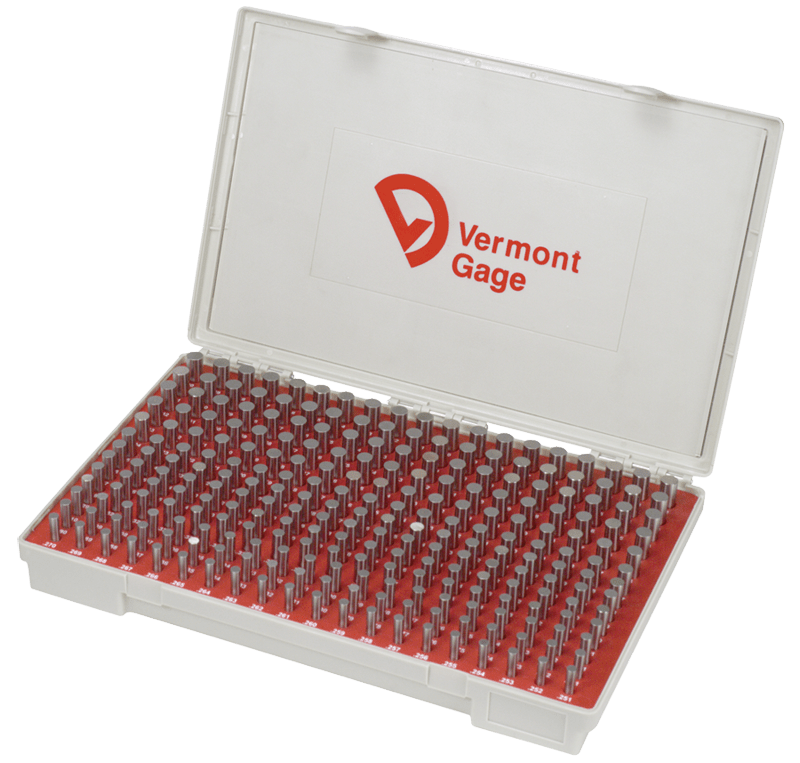 Vermont Gage JR50HP Gage Pin Set - 0.917" to 1.00" - Plus (Go) Fit–84 Pieces