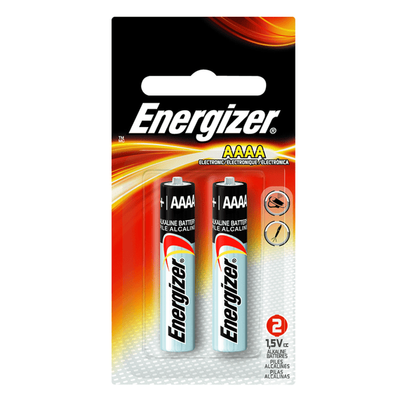 Energizer KA56E96BP2 AAAA Max Alkaline Battery 2 Pack