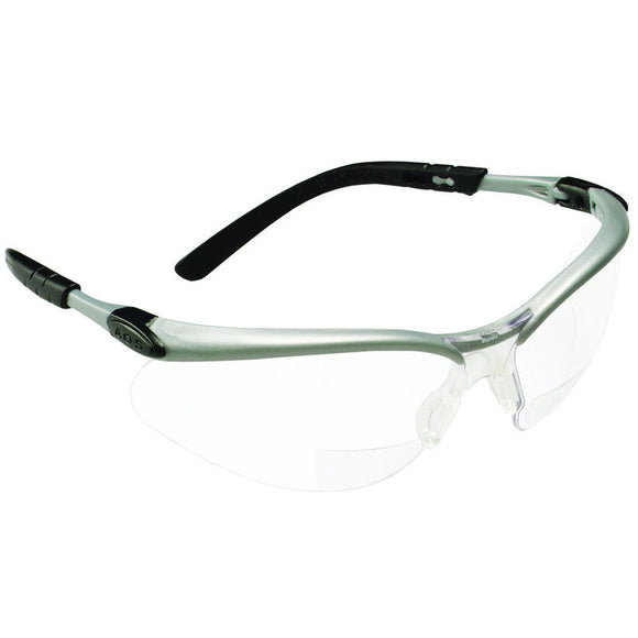 3M KB3511374 ?3M BX Reader Protective Eyewear 11374-00000-20 Clear Lens Silver Frame +1.5 Diopter