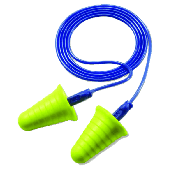 3M KB353181009 ?3M E-A-R Push-Ins Earplugs 318-1009 with Grip Rings Corded Poly Bag