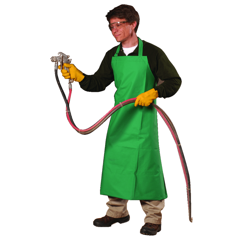 Crews KB51368R5 Heavy-Duty Work Apron - PVC Polyester Blended Material