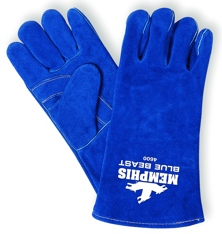 Memphis KB514600XL Blue Beast Deluxe Welder - Xlarge - Gloves