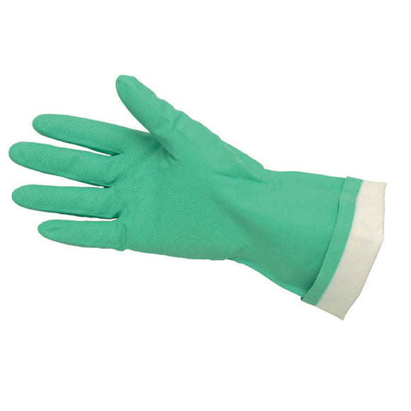 Memphis KB515318L Green Nitrile/Flock-lined 5318 Unsupported Gloves