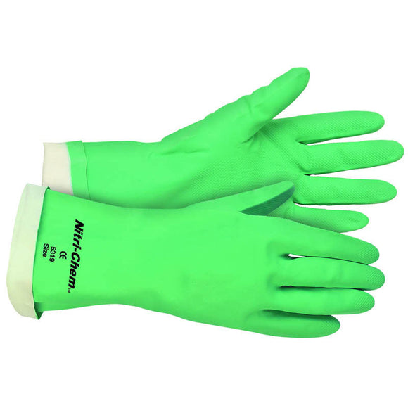 Memphis KB515318U Green Nitrile/Unlined 5318 Unsupported Gloves