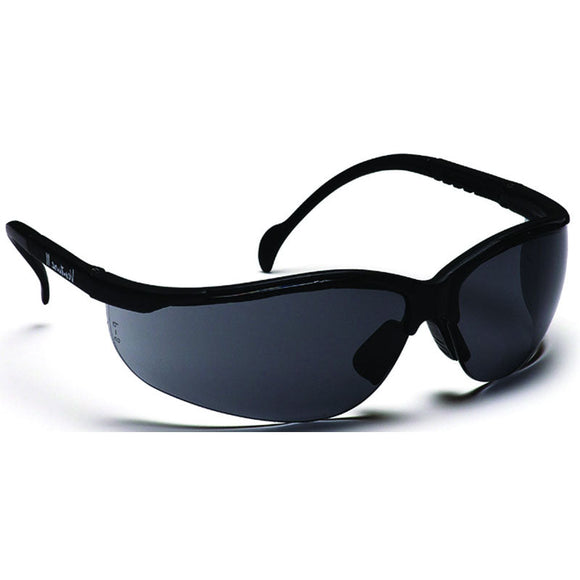Pyramex KB54SB1820S Safety Glasses - Gray Lens, Black Frame Venture II Style