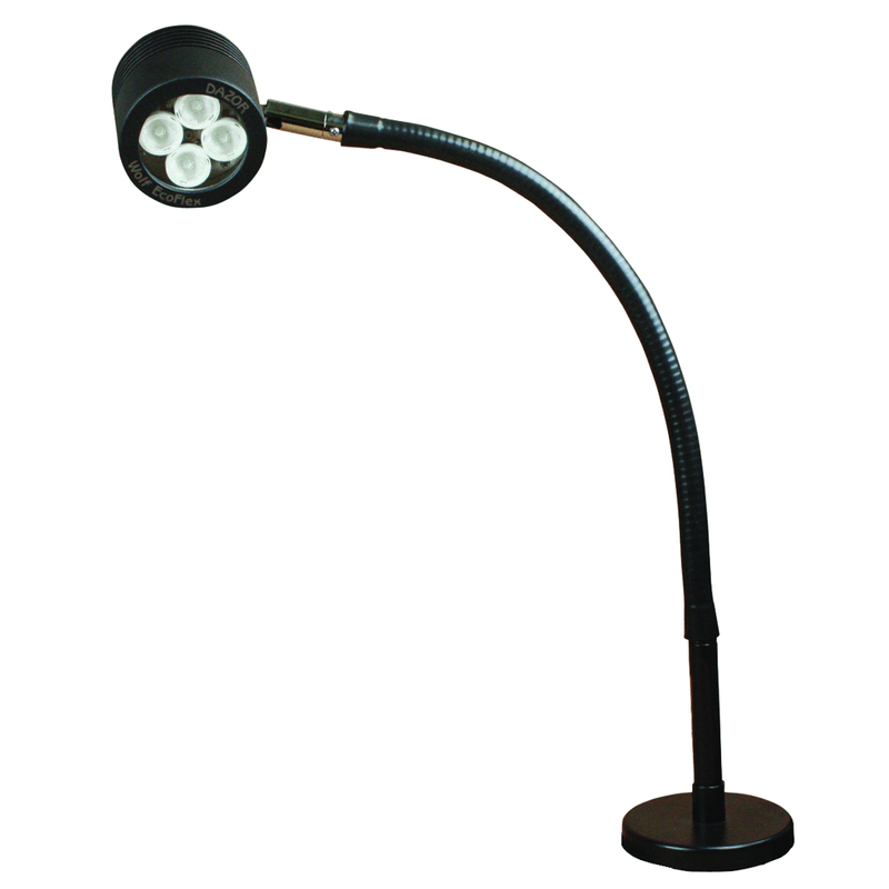 Dazor KC50LEDFA25MM Gooseneck Dim Spot Light - Mag Mount - 25" Overall Length