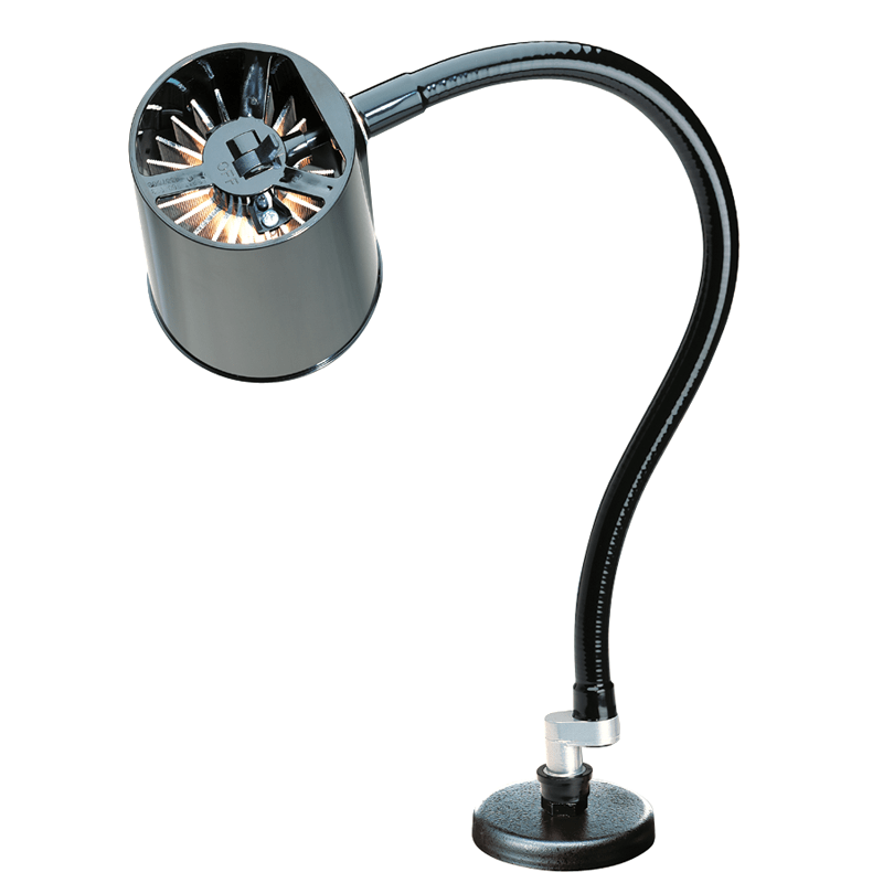 Moffatt KE5006243 Gooseneck Machinery Light - 24" Overall Length - Bracket Mount