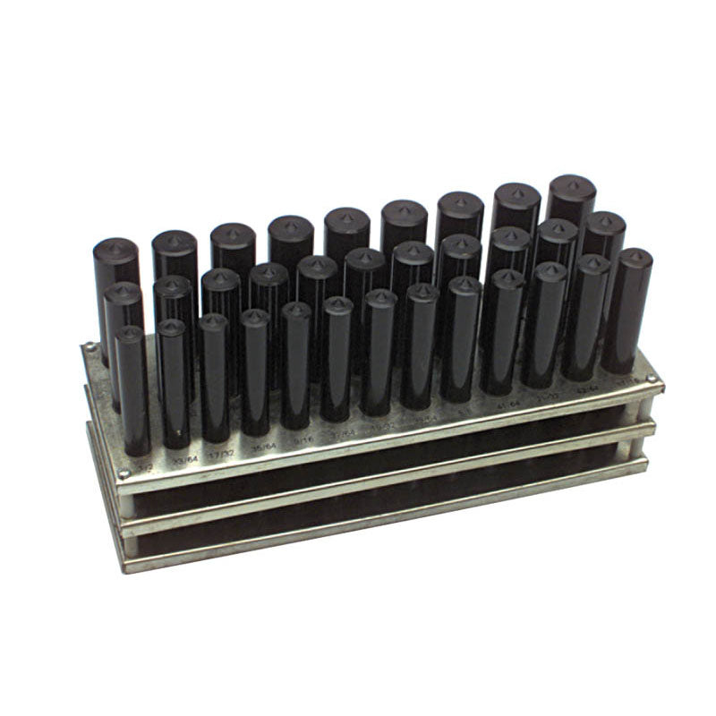 Quality Import KH55NTP33 Transfer Punch Set - 1/2"-1"
