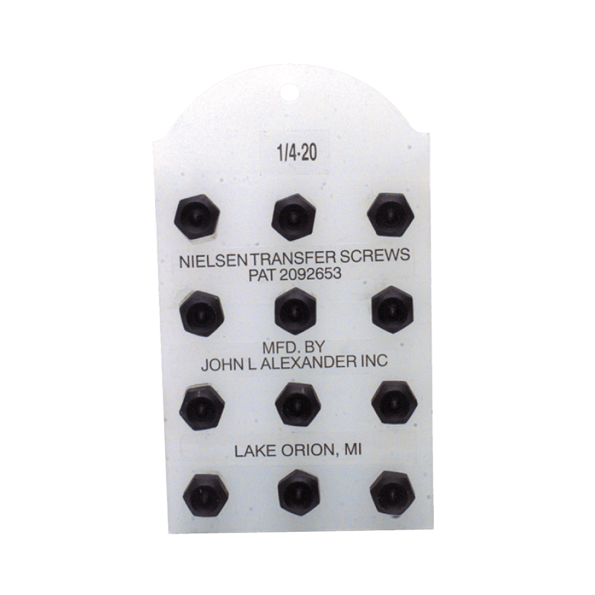 Nielsen KJ5110F Nielsen Transfer Screw - 5/8-18 (Set of 12)
