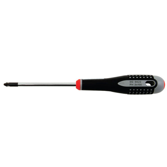 Bahco KL30BE8620L #2 x 8" Blade - Phillips Screwdriver with Ergo Handle