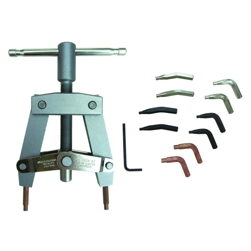 Lang KL4087 7 Pieces Snap Ring Plier Kit with Automatic Lock