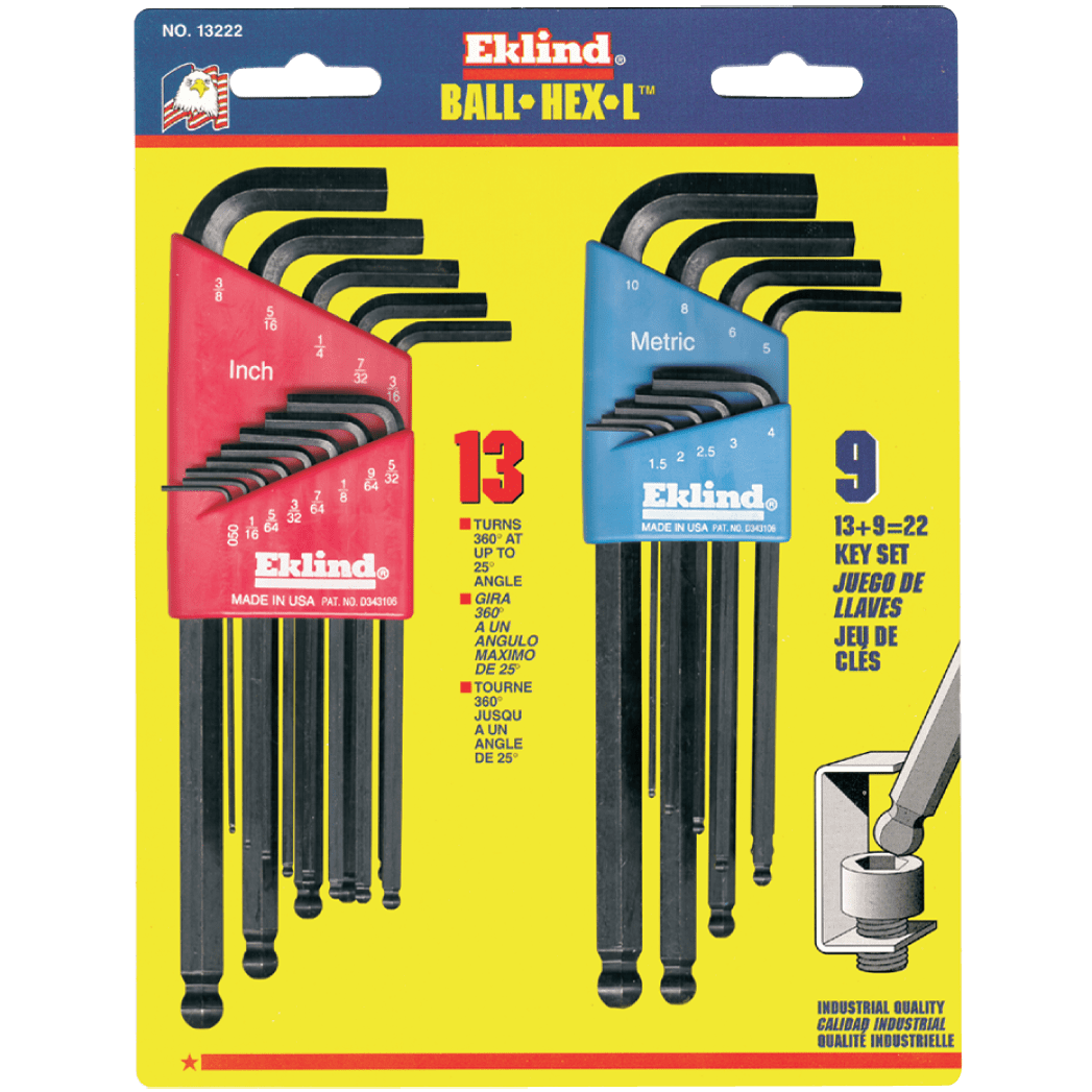 Eklind KM5013222 COMBINATION BALL HEX L