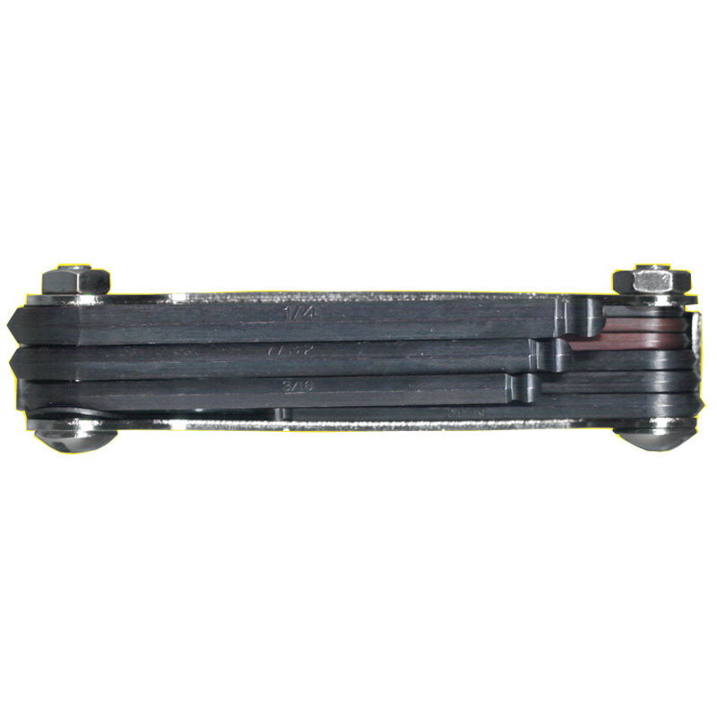 Eklind KM5020919 9 Pieces-5/64"-1/4" Fold Up Style - Ball End Hex Key Set