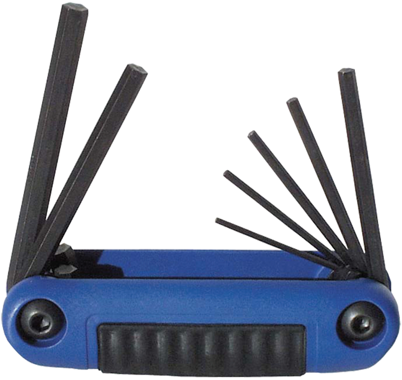 Eklind KM5025161 6 Pieces-3.0 mm-10 mm Fold Up Style - Hex Key Set