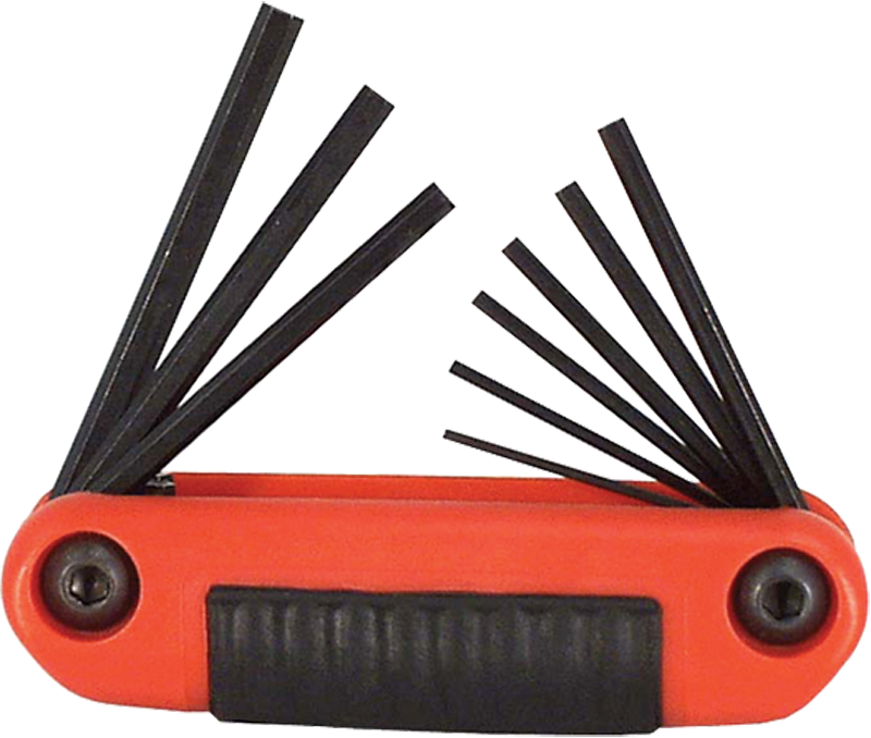 Eklind KM5025519 5 Pieces-3/16"-3/8" Fold Up Style - Hex Key Set
