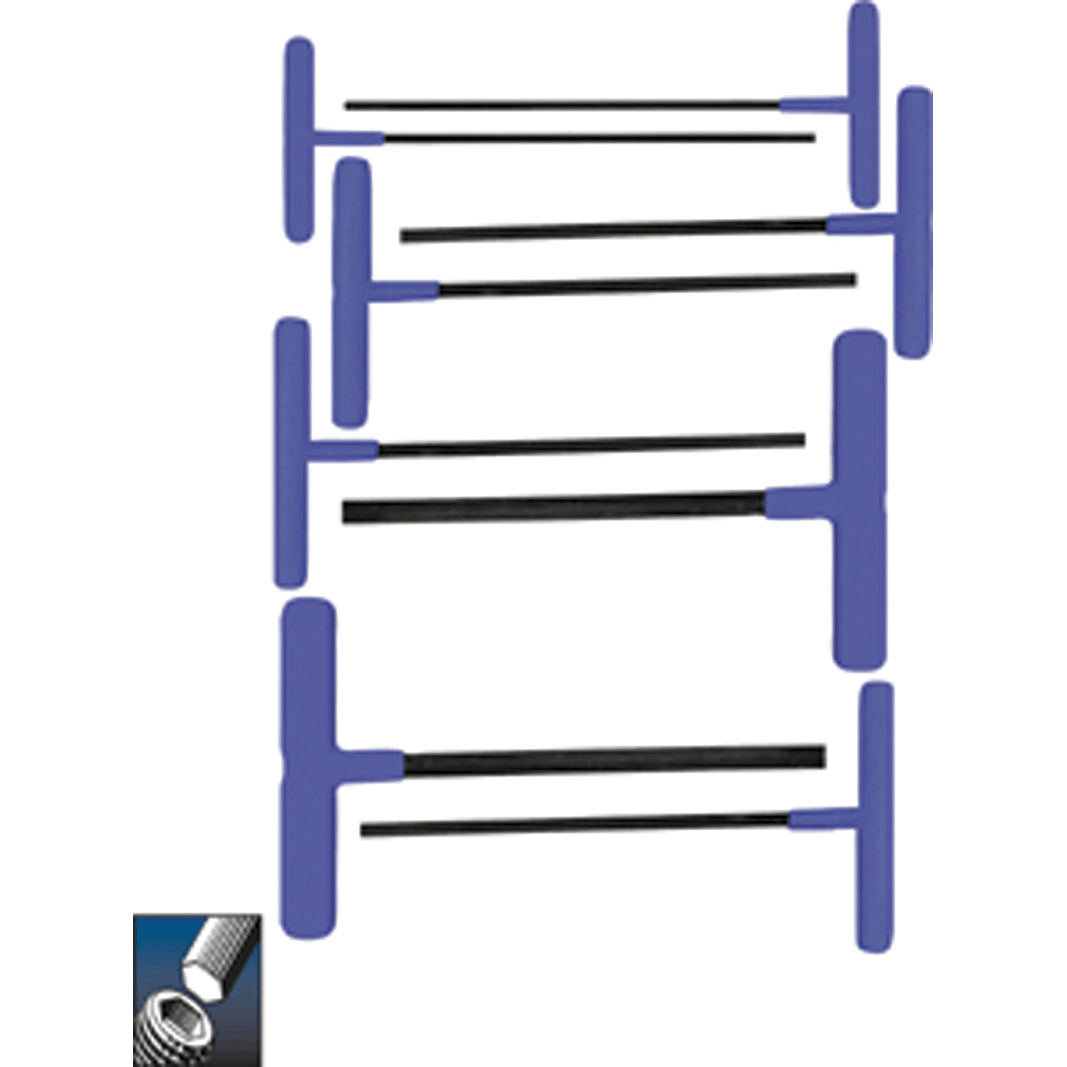 Eklind KM5064908 8PC POWER T HEX KEY SET
