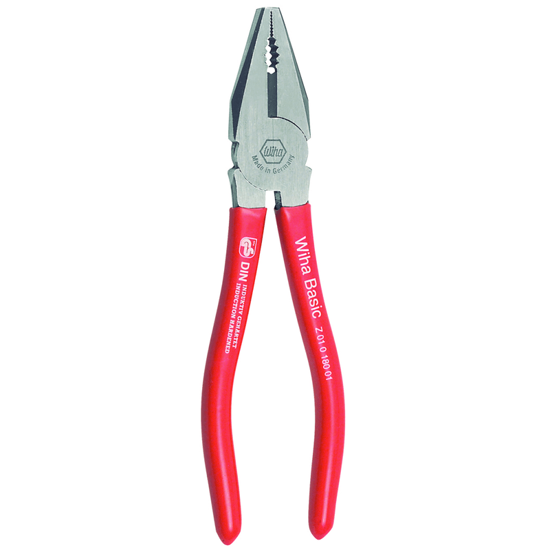 Wiha KN5432606 7" BLUNT NOSE LINESMAN'S PLIER