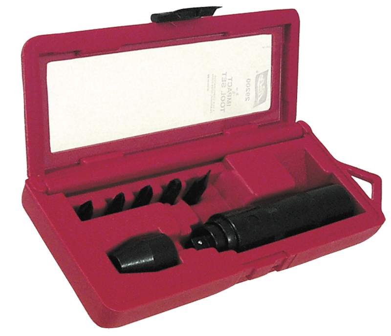 Lisle KN6529200 5 Pieces-3/8" Drive - Impact Bit Set with Tool