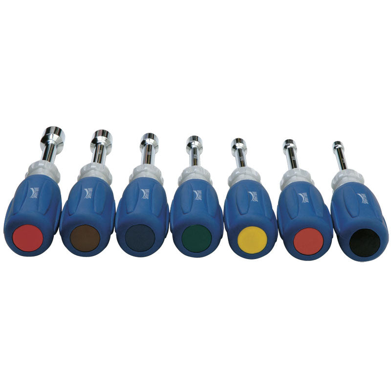 Williams KP3024050 7PC CUSH GRIP HOLLOW NUTDRIVER SET