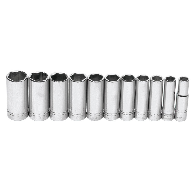Williams KP30WSSD11HRC 11PC 1/2 DR DEEP SOCKET SET 12PT