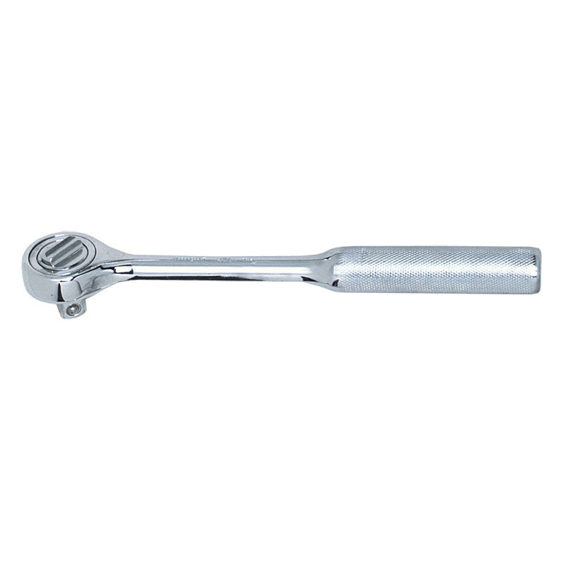 Wright Tool KP503426 7" Overall Length-3/8" Drive - Round Head - Reversible Ratchet - Knurled Handle