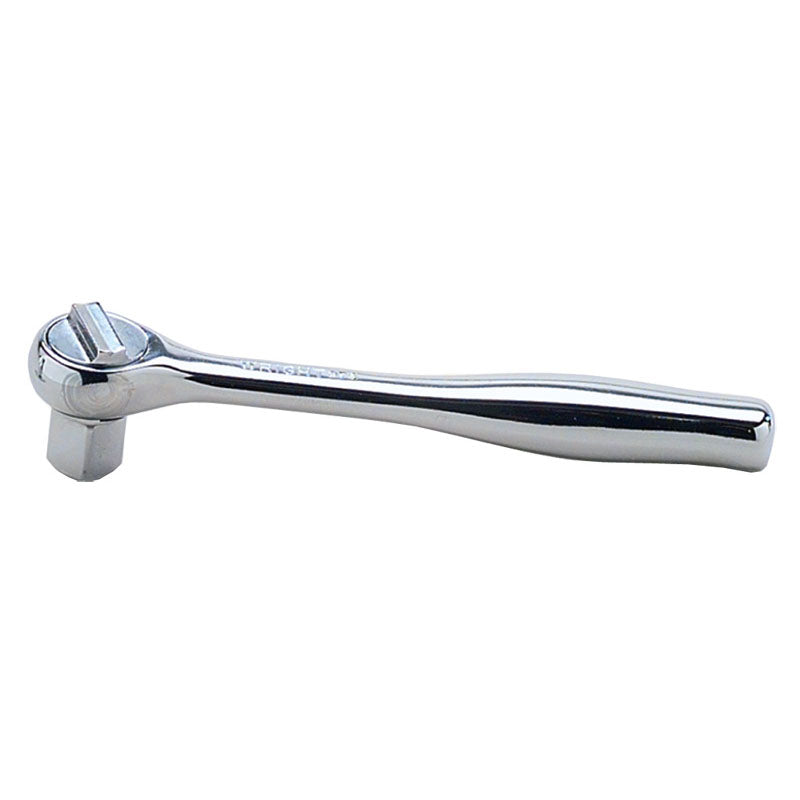 Wright Tool KP503430 4 3/4" Overall Length-3/8" Drive - Round Head - Reversible Ratchet - Plain Handle