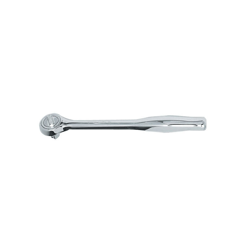 Wright Tool KP504490 11" Overall Length-1/2" Drive - Round Head - Reversible Ratchet - Knurled Handle
