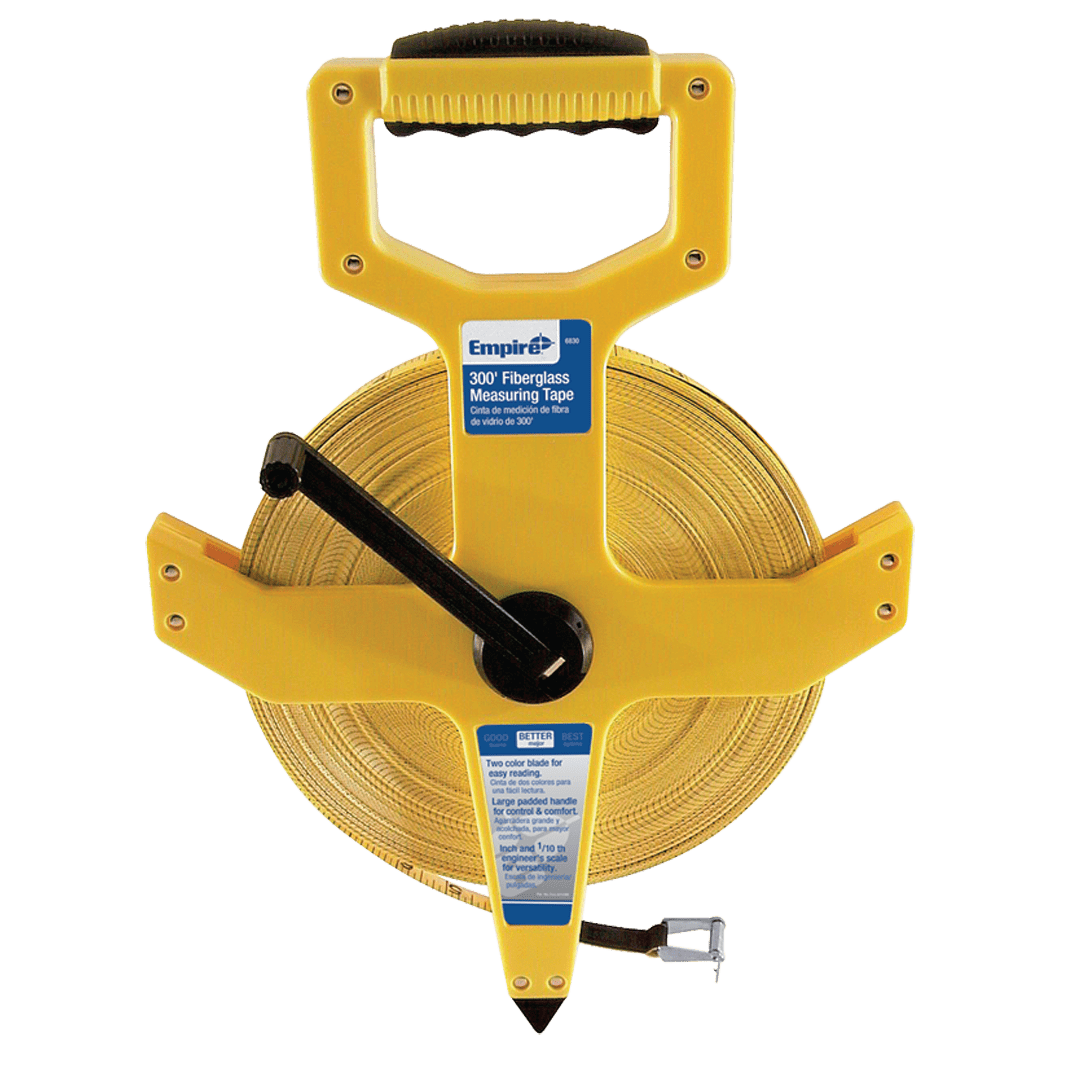Empire KP756820 Model 6820-1/2" x 200 feet - Open Reel Fiberglass Tape