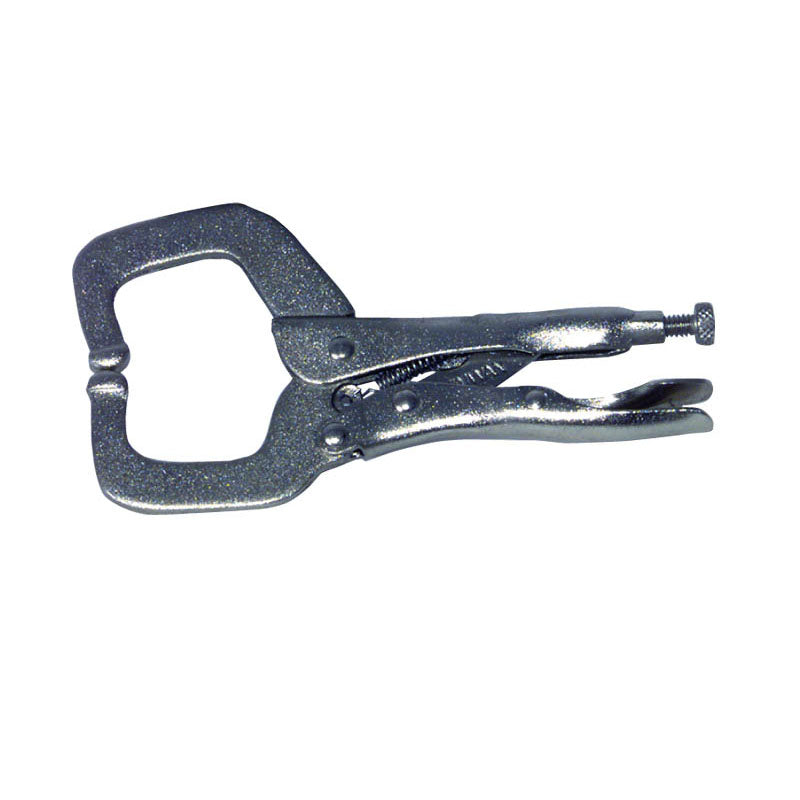 Tekton KP853815 MIT Locking Grip C-Clamp - 3815 Plain Grip 1 3/4" Capacity 6" Long