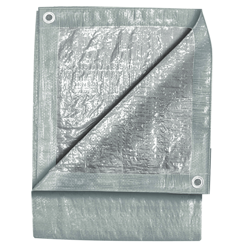 Tekton KP856380 20 feet x 30 feet - Silver Tarp
