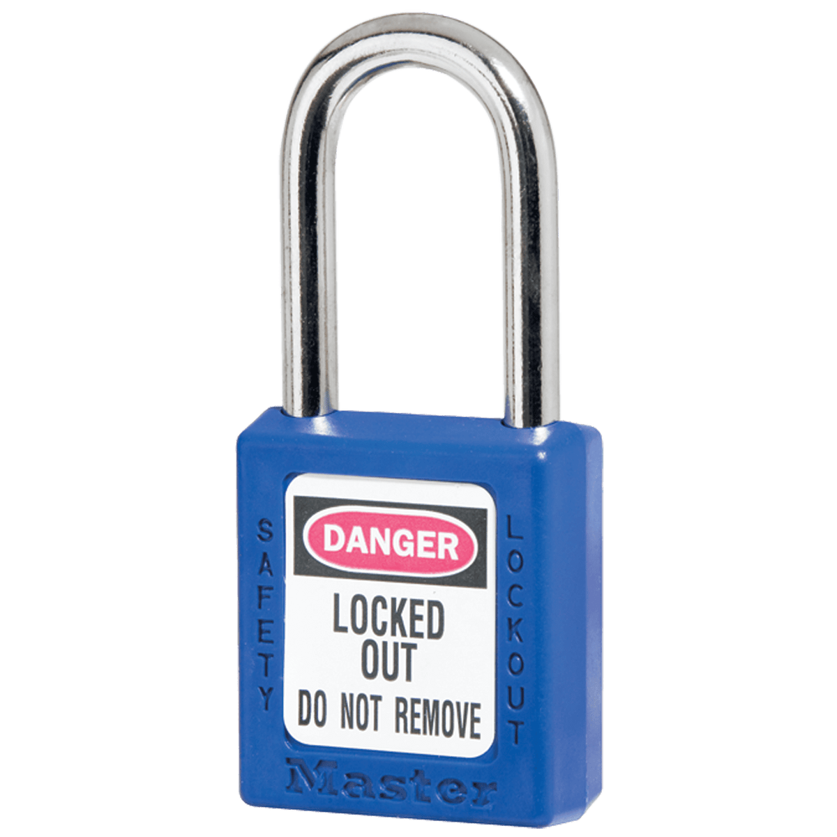 Master Lock KP90410BLUKA Xenoy Padlock - 1 1/2" Body Width; Keyed: Alike; Blue