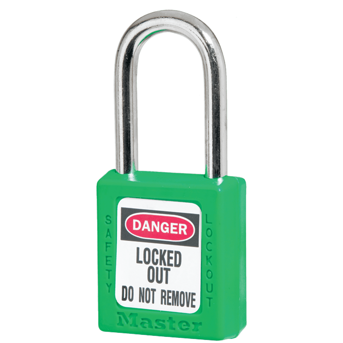 Master Lock KP90410GRNKA Xenoy Padlock - 1 1/2" Body Width; Keyed: Alike; Green