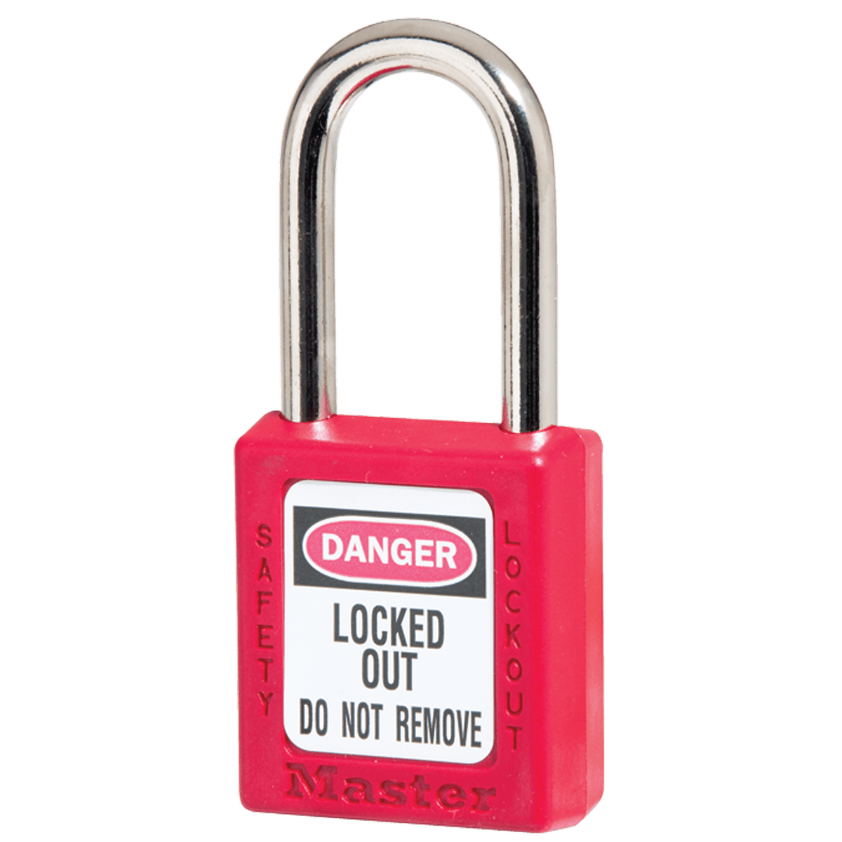 Master Lock KP90410REDKA Xenoy Padlock - 1 1/2" Body Width; Keyed: Alike; Red