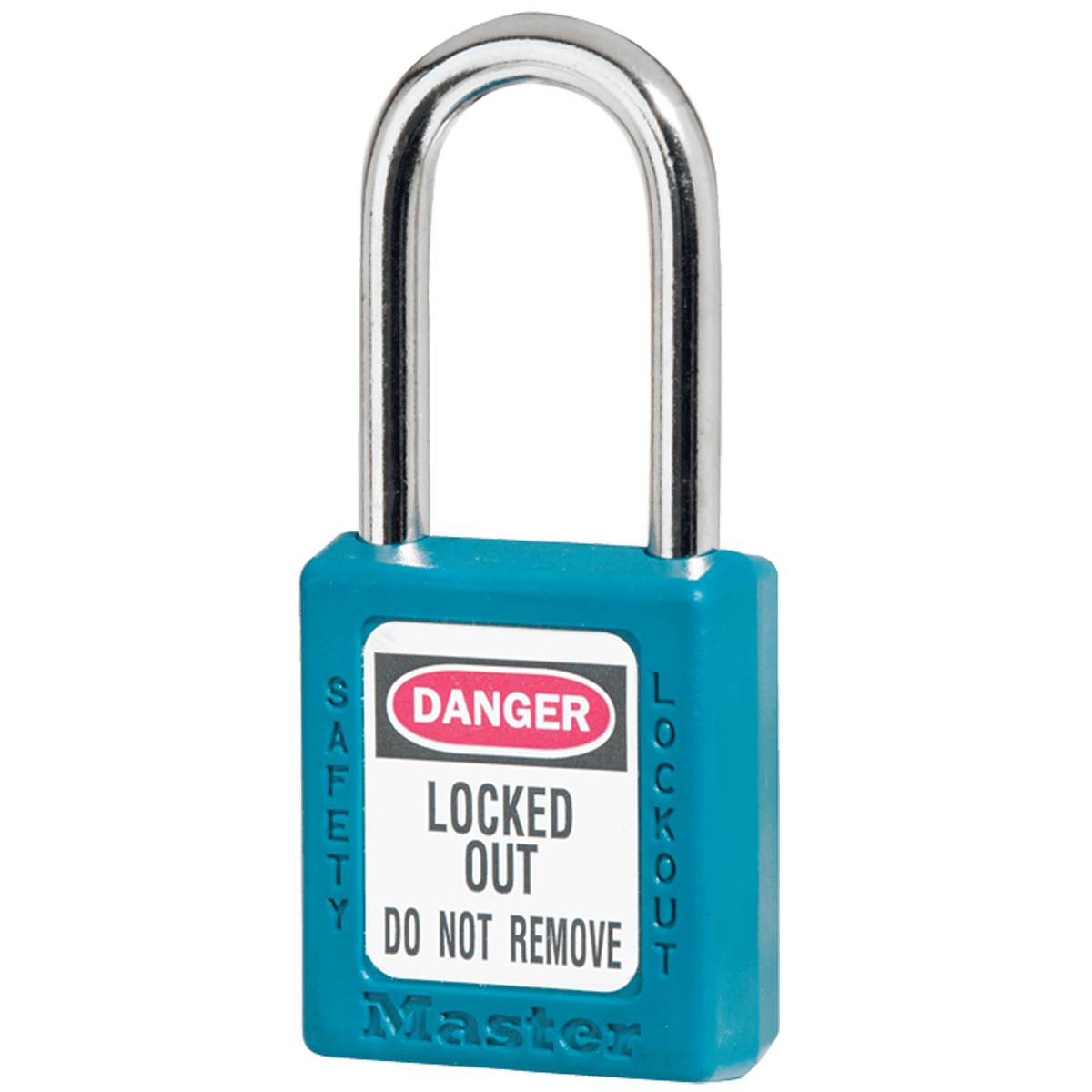 Master Lock KP90410TEALKA Xenoy Padlock - 1 1/2" Body Width; Keyed: Alike; Teal