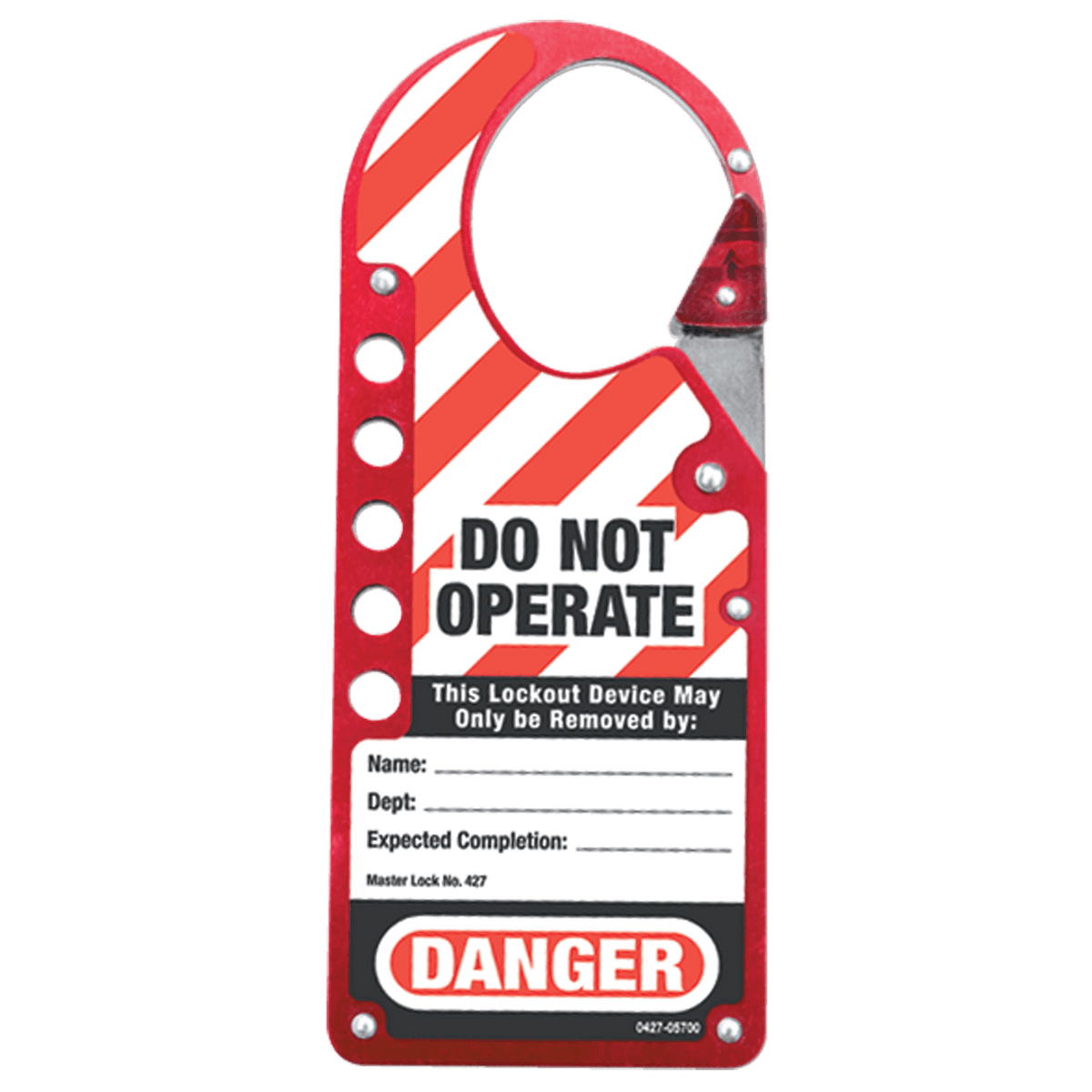 Master Lock KP90427 1 3/8" x 7" x 3" - Lockout Hasp