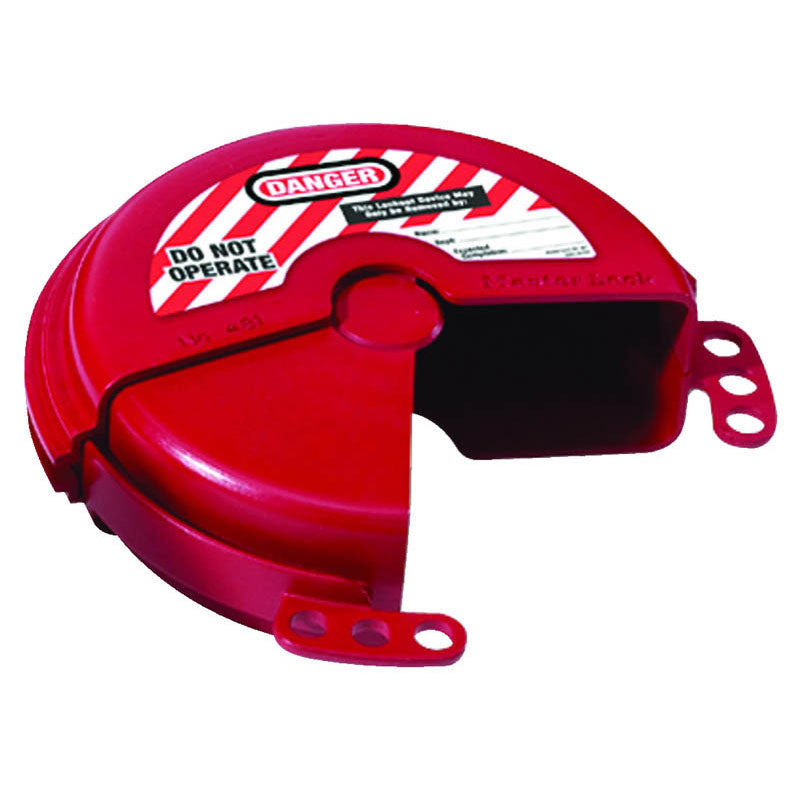 Master Lock KP90481 Fits 2" x to 5" Diameter Handles - Gate Valve Lockout