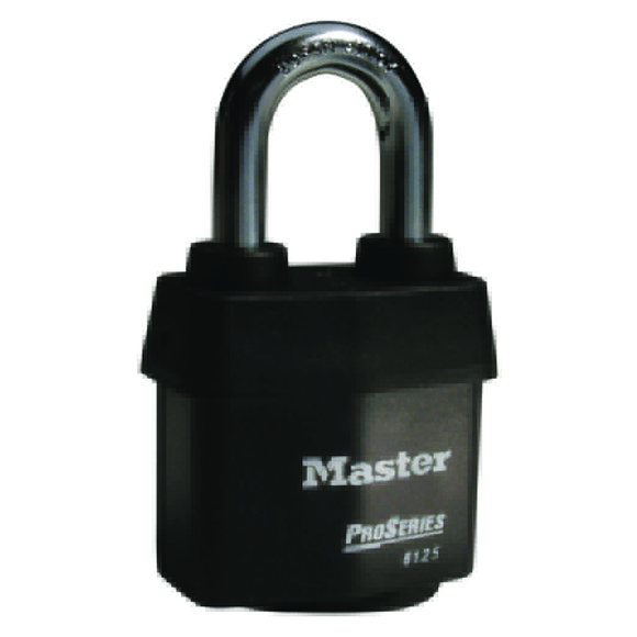 Master Lock KP906125 Hi-Vis Aluminum Padlock - 2 3/8" Body Width; Keyed: Different