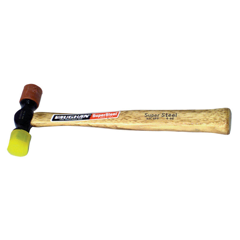 Vaughan KV50SF6 Vaughan Soft Face Hammer -- 6 oz; Hickory Handle
