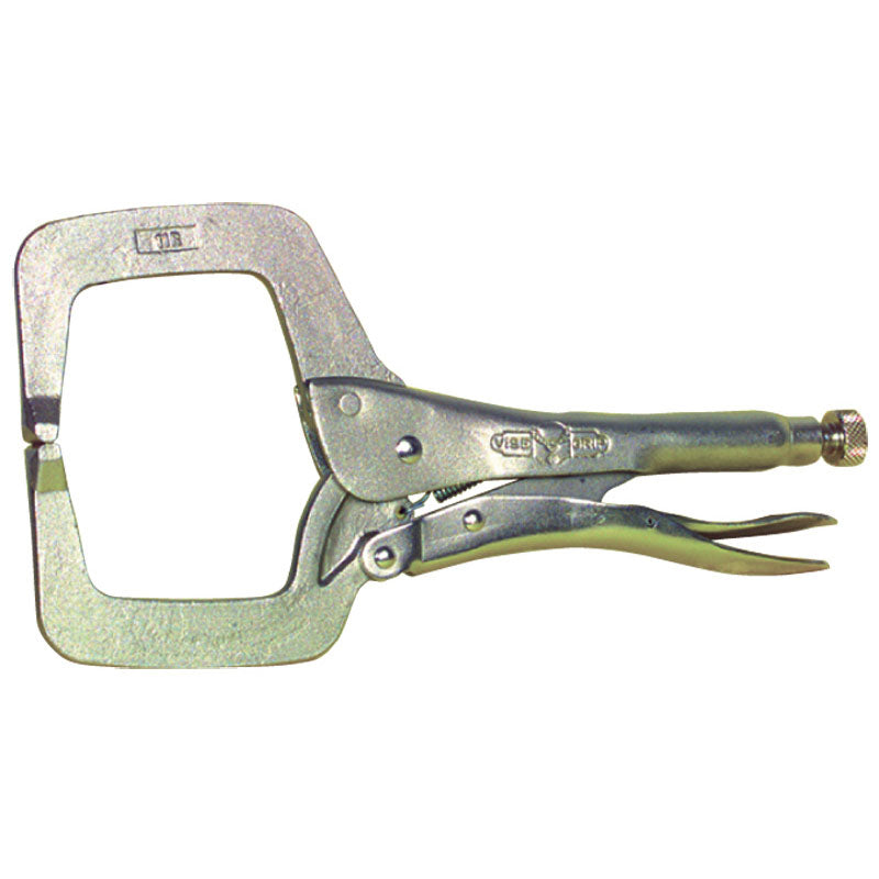 Irwin KX5011R C-Clamp -- #11R Plain Grip 3-3/4'' Capacity 11'' Long