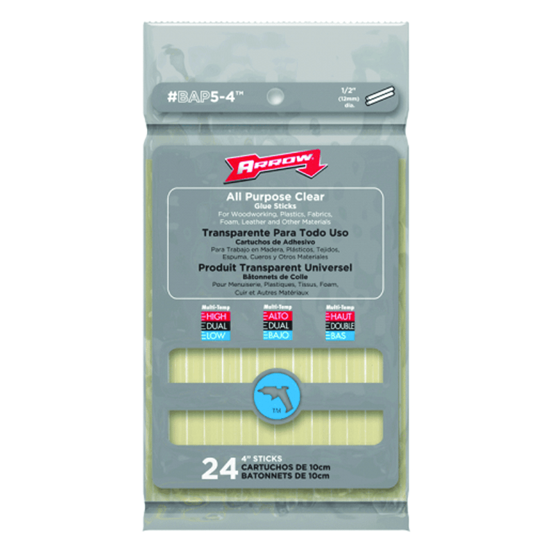 Arrow KX6000010 4" ALL-PURP GLUE STICKS