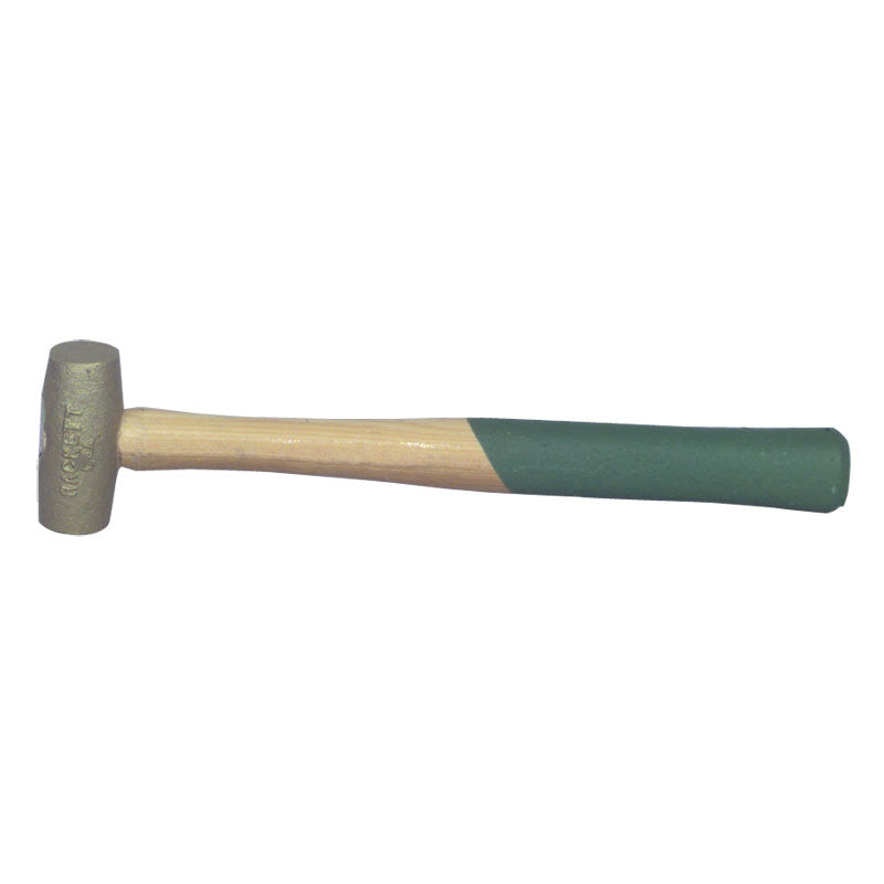 Hackett Brass KY51B4 Hackett Brass Brass Hammer -- 2 lb; Hickory Handle; 1-1/4'' Head Diameter