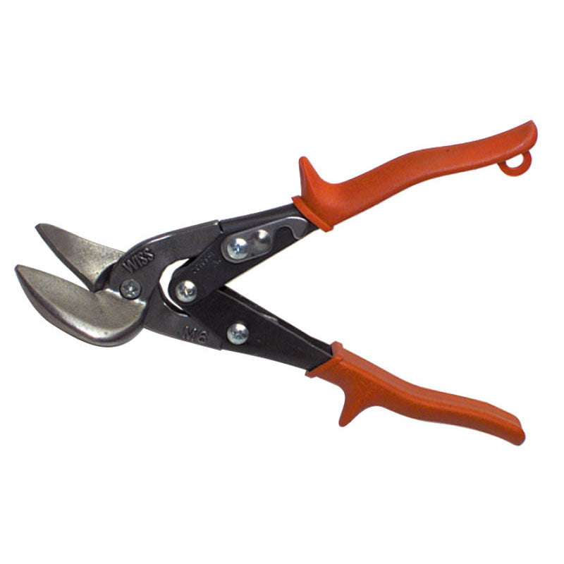 Wiss LA50M6R 1 3/8" Blade Length - 9 1/4" Overall Length - Left Cutting - Metalmaster Offset Snips