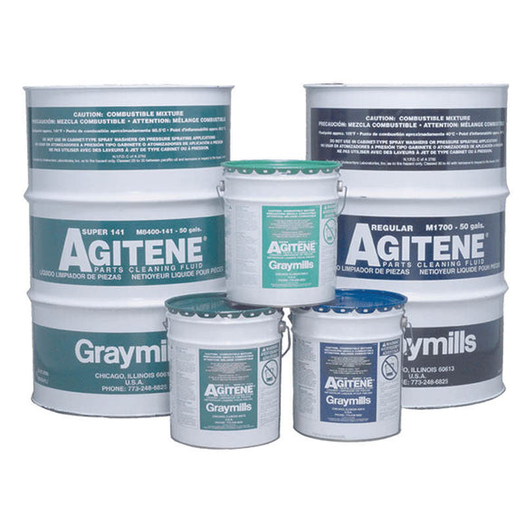 Graymills LC56M5005141 Super Agitene 141 Parts Cleaning Solvent (non-hazardous) 5 Gallon