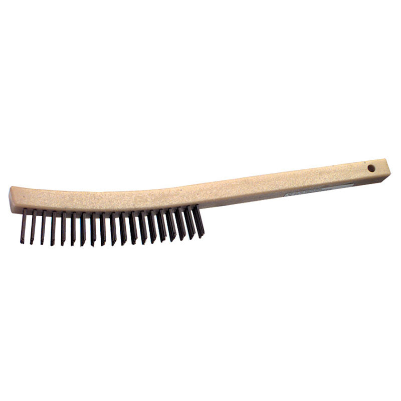 DQB Industries LD50BH1 6" x 14" - Tempered Steel Hand Scratch Industrial Hand Brush