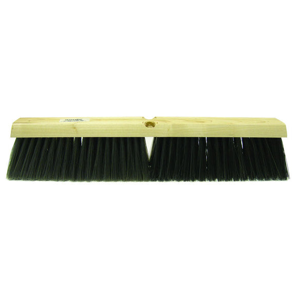 Weiler LD5325235 24" - Black Medium Sweeping Broom Without Handle