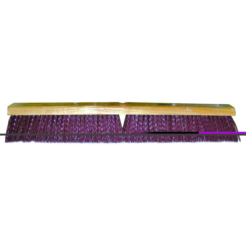 Weiler LD5325239 24" - Red-Brown Heavy Sweeping Broom Without Handle