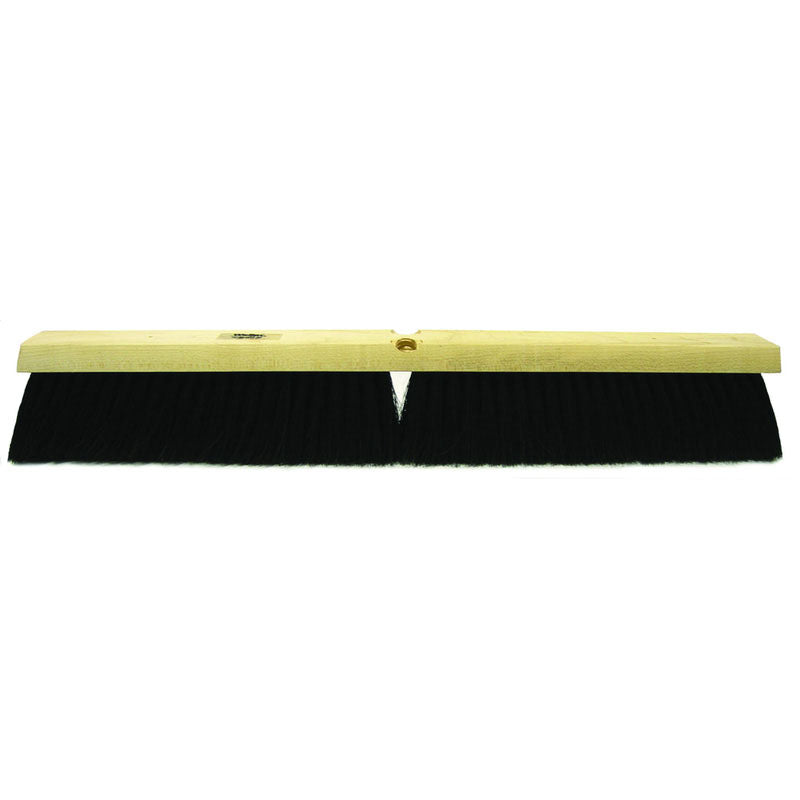 Weiler LD5342135 24" Black Tampico Coarse Sweeping - Broom Without Handle