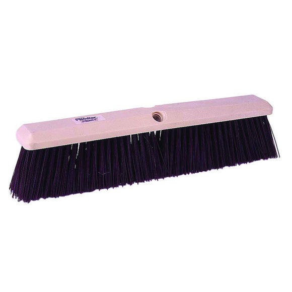 Weiler LD5342167 18" - Maroon Heavy Perma Sweep Broom Without Handle